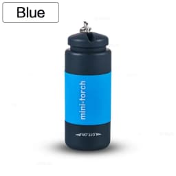Pocket Keychain Flashlight Waterproof Outdoor Hiking Camping Mini FlashlightUSB Rechargeable LED Multifunctional Strong Light