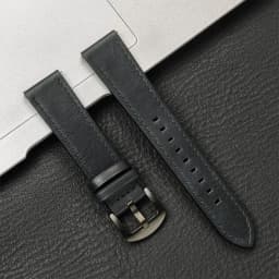 20mm 22mm Leather Strap for Samsung Galaxy Watch 6 5 4 40mm 44mm Gear Band Vintage Bracelet for Xiaomi Redmi Watch 3 Lite/Active