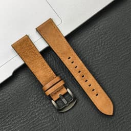 20mm 22mm Leather Strap for Samsung Galaxy Watch 6 5 4 40mm 44mm Gear Band Vintage Bracelet for Xiaomi Redmi Watch 3 Lite/Active