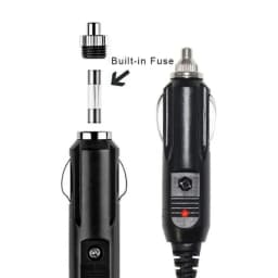 2M/5M Car Cigar Lighter Plug 12V Extension Cable Adapter Socket Charger Lead With Indicator Light