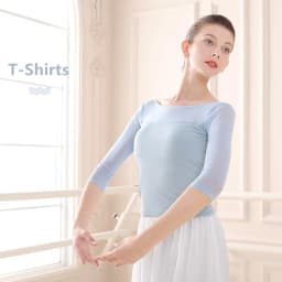 Ballet Leotards For Women Dance Costume Short/Long Sleeve Mesh Splice Adult Ballet Dance Wear Gymnastics Leotard топик женский