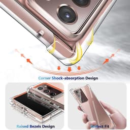 Note20 Shockproof Silicone Phone Case For Samsung Galaxy Note 20 5G Lens Protection Case for Samsung Note 20 Ultra 5G Back Cover