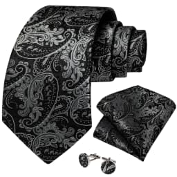 Fashion 8cm Tie Light Green Necktie Men Business Wedding Party Formal Neck Tie Accessories Handkerchief Cufflinks DiBanGu