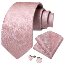 Fashion 8cm Tie Light Green Necktie Men Business Wedding Party Formal Neck Tie Accessories Handkerchief Cufflinks DiBanGu
