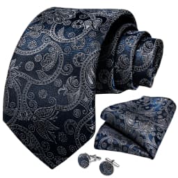Fashion 8cm Tie Light Green Necktie Men Business Wedding Party Formal Neck Tie Accessories Handkerchief Cufflinks DiBanGu