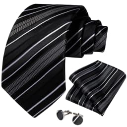 Fashion 8cm Tie Light Green Necktie Men Business Wedding Party Formal Neck Tie Accessories Handkerchief Cufflinks DiBanGu