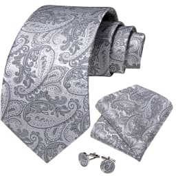 Fashion 8cm Tie Light Green Necktie Men Business Wedding Party Formal Neck Tie Accessories Handkerchief Cufflinks DiBanGu