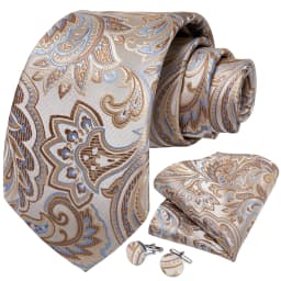 Fashion 8cm Tie Light Green Necktie Men Business Wedding Party Formal Neck Tie Accessories Handkerchief Cufflinks DiBanGu