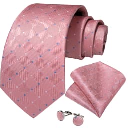 Fashion 8cm Tie Light Green Necktie Men Business Wedding Party Formal Neck Tie Accessories Handkerchief Cufflinks DiBanGu