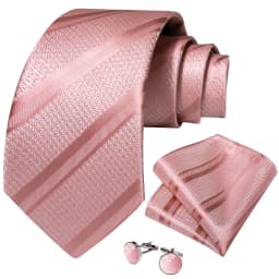 Fashion 8cm Tie Light Green Necktie Men Business Wedding Party Formal Neck Tie Accessories Handkerchief Cufflinks DiBanGu