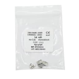 10Pcs/Pack Dental Orthodontic Lingual Button Bondble Multi-Hook Botton Monoblock Double Hooks Stainless Steel Dentist Materials