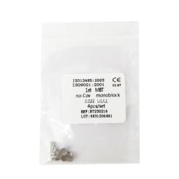 10Pcs/Pack Dental Orthodontic Lingual Button Bondble Multi-Hook Botton Monoblock Double Hooks Stainless Steel Dentist Materials