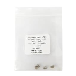 10Pcs/Pack Dental Orthodontic Lingual Button Bondble Multi-Hook Botton Monoblock Double Hooks Stainless Steel Dentist Materials