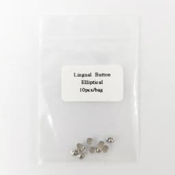 10Pcs/Pack Dental Orthodontic Lingual Button Bondble Multi-Hook Botton Monoblock Double Hooks Stainless Steel Dentist Materials