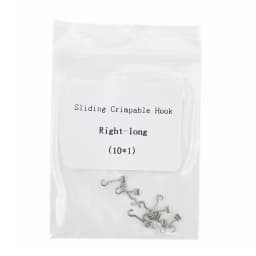10Pcs/Pack Dental Orthodontic Lingual Button Bondble Multi-Hook Botton Monoblock Double Hooks Stainless Steel Dentist Materials