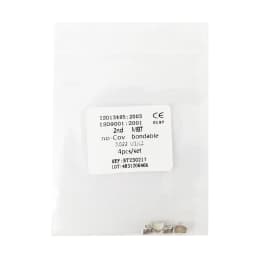 10Pcs/Pack Dental Orthodontic Lingual Button Bondble Multi-Hook Botton Monoblock Double Hooks Stainless Steel Dentist Materials