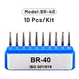 1Box AG Series Round Shape Dental Diamond Burs Drills High Speed Handpiece Teeth Whitening FG Dia 1.6MM Dentistry Materials