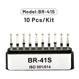 1Box AG Series Round Shape Dental Diamond Burs Drills High Speed Handpiece Teeth Whitening FG Dia 1.6MM Dentistry Materials