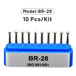 1Box AG Series Round Shape Dental Diamond Burs Drills High Speed Handpiece Teeth Whitening FG Dia 1.6MM Dentistry Materials