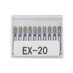 1Box AG Series Round Shape Dental Diamond Burs Drills High Speed Handpiece Teeth Whitening FG Dia 1.6MM Dentistry Materials
