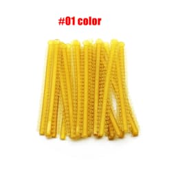 AG 1Pack=1000PCS/20Sticks Dental Orthodontic Elastic Ligature Ties Bands for Brackets Braces Colourful to Choose