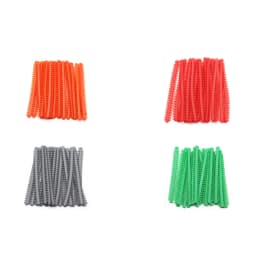 AG 1Pack=1000PCS/20Sticks Dental Orthodontic Elastic Ligature Ties Bands for Brackets Braces Colourful to Choose