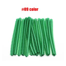 AG 1Pack=1000PCS/20Sticks Dental Orthodontic Elastic Ligature Ties Bands for Brackets Braces Colourful to Choose