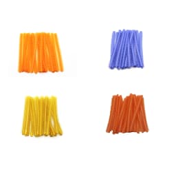 AG 1Pack=1000PCS/20Sticks Dental Orthodontic Elastic Ligature Ties Bands for Brackets Braces Colourful to Choose