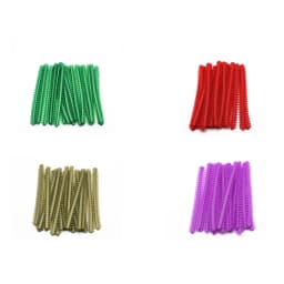 AG 1Pack=1000PCS/20Sticks Dental Orthodontic Elastic Ligature Ties Bands for Brackets Braces Colourful to Choose