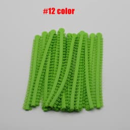 AG 1Pack=1000PCS/20Sticks Dental Orthodontic Elastic Ligature Ties Bands for Brackets Braces Colourful to Choose