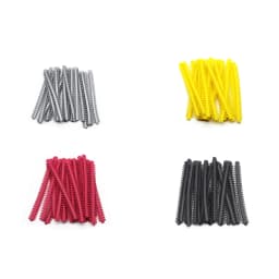 AG 1Pack=1000PCS/20Sticks Dental Orthodontic Elastic Ligature Ties Bands for Brackets Braces Colourful to Choose