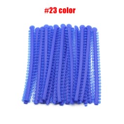 AG 1Pack=1000PCS/20Sticks Dental Orthodontic Elastic Ligature Ties Bands for Brackets Braces Colourful to Choose