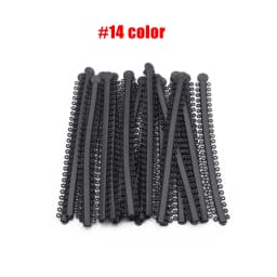 AG 1Pack=1000PCS/20Sticks Dental Orthodontic Elastic Ligature Ties Bands for Brackets Braces Colourful to Choose