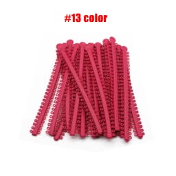 AG 1Pack=1000PCS/20Sticks Dental Orthodontic Elastic Ligature Ties Bands for Brackets Braces Colourful to Choose