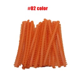 AG 1Pack=1000PCS/20Sticks Dental Orthodontic Elastic Ligature Ties Bands for Brackets Braces Colourful to Choose