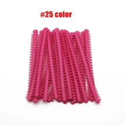 AG 1Pack=1000PCS/20Sticks Dental Orthodontic Elastic Ligature Ties Bands for Brackets Braces Colourful to Choose