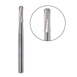 10PCS/Box Dentistry Broken Crown Needle For Break Crown With Metal Bur Box Endodontic High Speed Dental Drill Dentist Tools