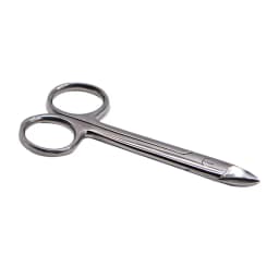 Medical Surgical Dental Crown Scissors Stainless Steel Tissue Tool Straight Curved Head 12.5CM
