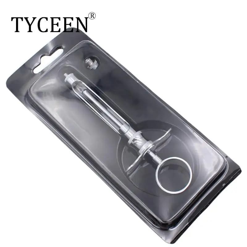 Dental Syringe Stainless Steel Dentistry Surgical Instrument With Head Dental Teeth Care Dental Anesthesia Aspirating Syringe
