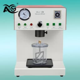 AG Dental Vacuum Mixer - Dental Lab Equipment Lab Compact Gypsum Stirrer with Vacuum Pump & Mixing Cup for Bubble-Free Casts
