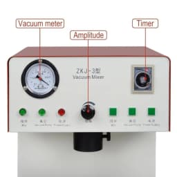 AG Dental Vacuum Mixer - Dental Lab Equipment Lab Compact Gypsum Stirrer with Vacuum Pump & Mixing Cup for Bubble-Free Casts