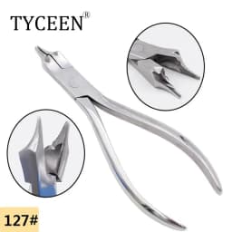 Dental Three Jaws Plier Orthodontic Oral Instrument Laboratory Technical Plier Wire Bending Pliers 127# Pliers Dentist Tools