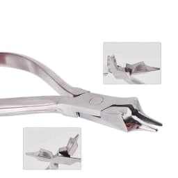 Dental Three Jaws Plier Orthodontic Oral Instrument Laboratory Technical Plier Wire Bending Pliers 127# Pliers Dentist Tools