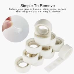 Double Sided Clear Sticky Point Tape Balloon Glue Dot Adhesive Birthday Wedding Party Balloons Glue Sticker Photoes Stand Arch