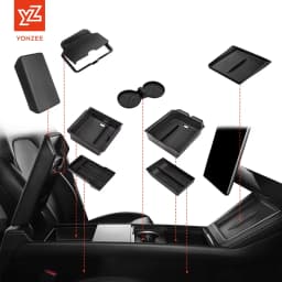 For Tesla Model 3/Y/YL Highland Juniper 2026 Center Armrest Hidden Storage Box Cup Holder Console Organizer Box Accessories