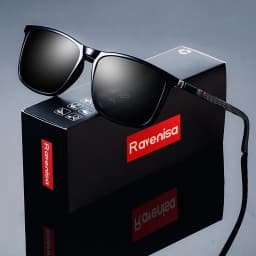 Fashion Square Polarized Sunglasses man Driving Fishing Luxury Brand Designer UV400 Eyewear