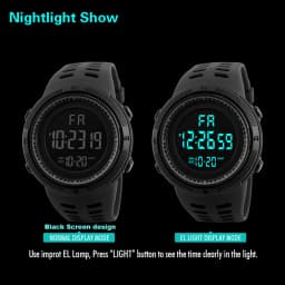 Electronic Watch For Men's Military Sports Watches Luminous Multifunction LED Digital Wristwatch for Man Kids Boy Student Teen
