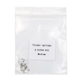 AG 10PCS Orthodontic Torque spring Orthodontic Spring Stainless Steel Dental Supply Orthodontic Bracket