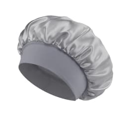 1pcs Soft Silk Satin Lined Bonnet Large Satin Hair Bonnet Household Sleep Shower Cap Hair Wrap Cover for Long Hair Salon Tool