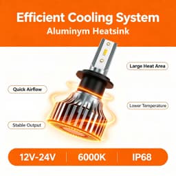 Heyword 22000lm 160W 1860 CSP Chip 3000k/4300k/6000k/8000k Car LED Headlight H4 H7 H1 LED Headlights 9005 H7 H9 H11 Fog Light